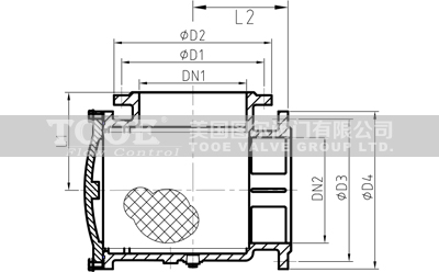 水泵導流吸入口擴散過濾器結構尺寸CAD圖紙 水泵導流吸入口擴散過濾器結構尺寸CAD圖紙